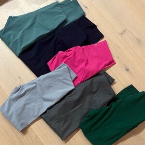 Colorful Activewear Leggings Set